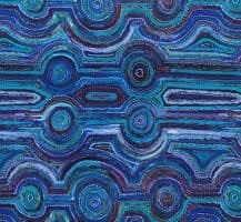 Ena Blue Dress pattern