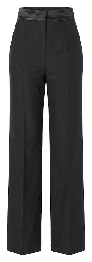 The Satin-Waist Cigarette Trouser