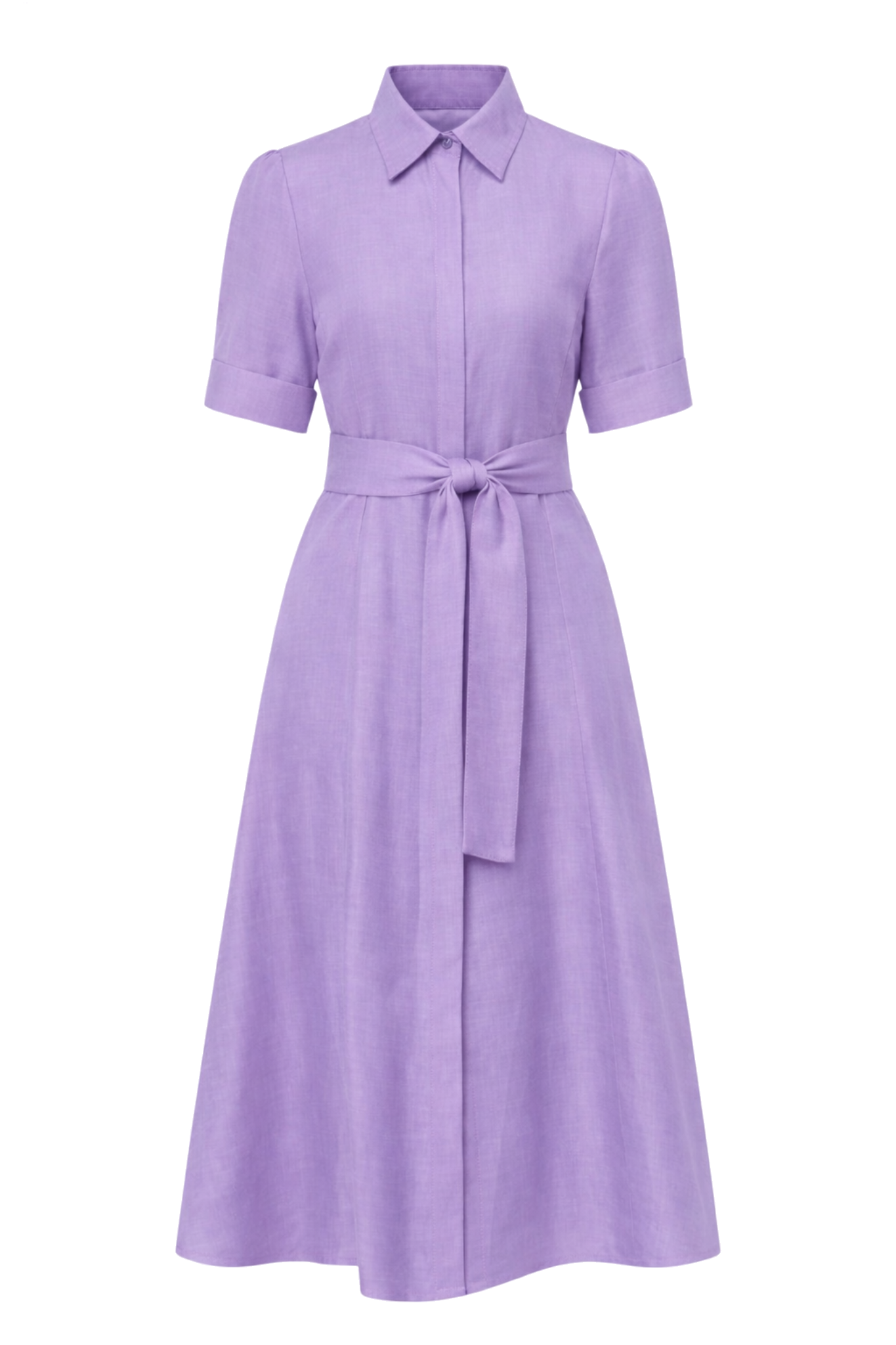 Lilac Midi Dress