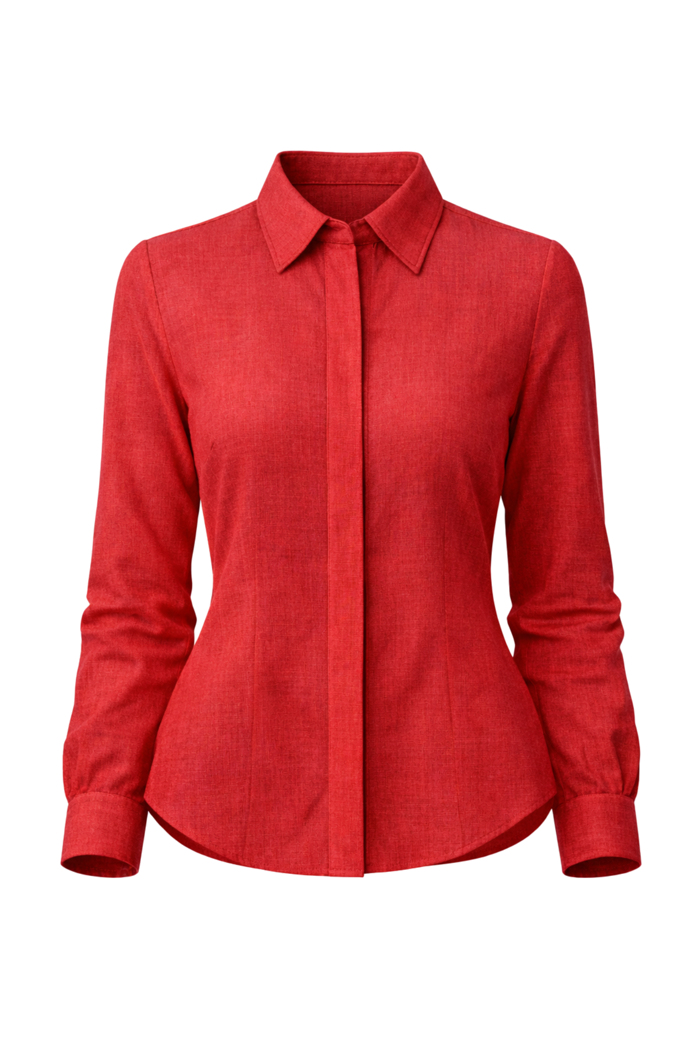 Red Linen Top