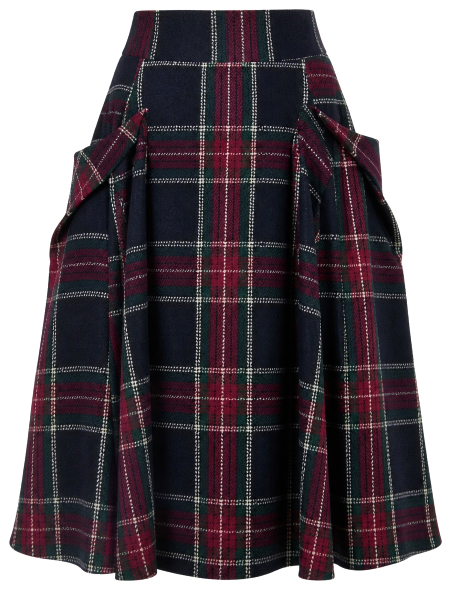 The Tartan Volume Skirt
